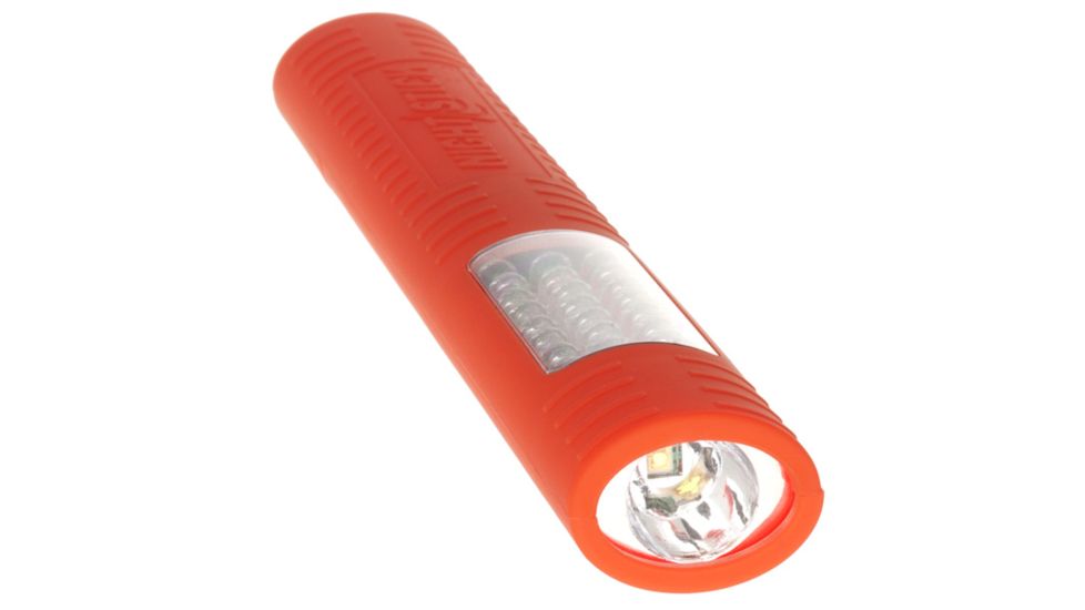 Nightstick Multi-Purpose Flashlight/Floodlight 4AAA Dual-Light w/Magnet,125 Lumens,Red NSP-1224R