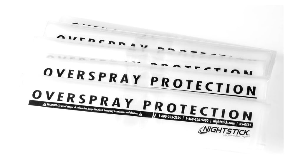 Nightstick Overspray Protection Bags, Set of 50, 12in x 10in x 24in, NS-OSB1