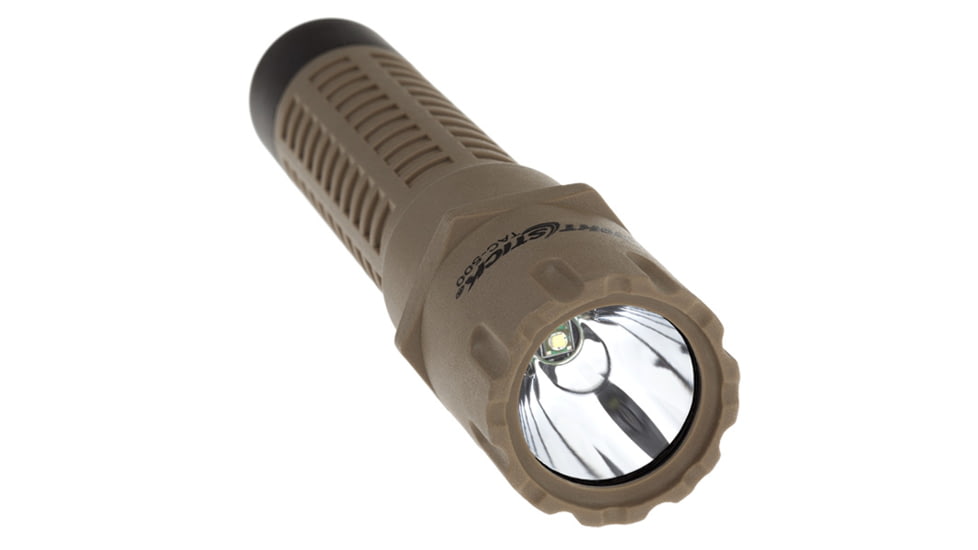 Nightstick Polymer Multi-Function Tactical LED Flashlight,Rechargeable,200 Lumens,Tan TAC-500T