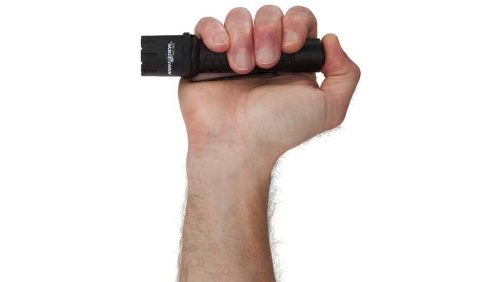 Nightstick Polymer Tactical LED Flashlight,Non Rechargeable,180 Lumens,Black TAC-300B