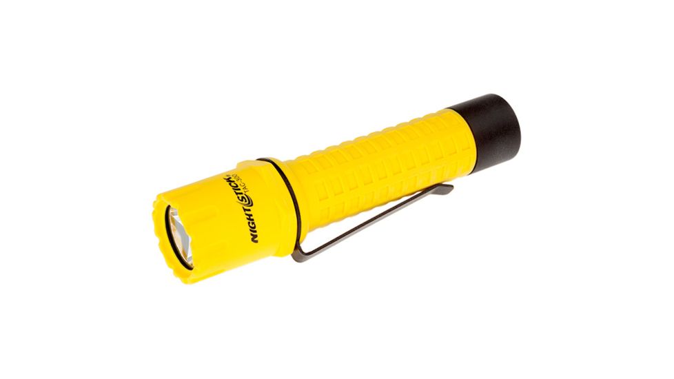 Nightstick Polymer Tactical LED Flashlight,Non Rechargeable,180 Lumens,Yellow TAC-300Y