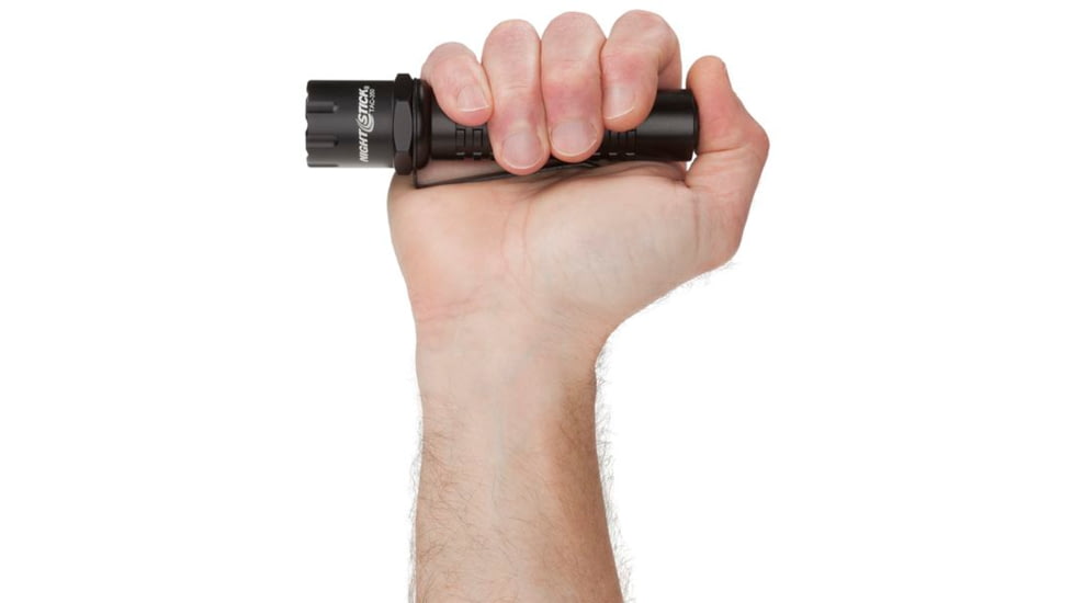 Nightstick Tactical Aluminum LED Flashlight,Non-Rechargeable,180 Lumens,Black TAC-350B