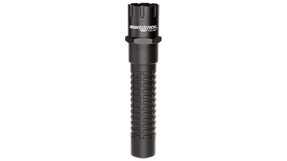 Nightstick Tactical Aluminum LED Flashlight,Rechargeable,200 Lumens,Black TAC-450B