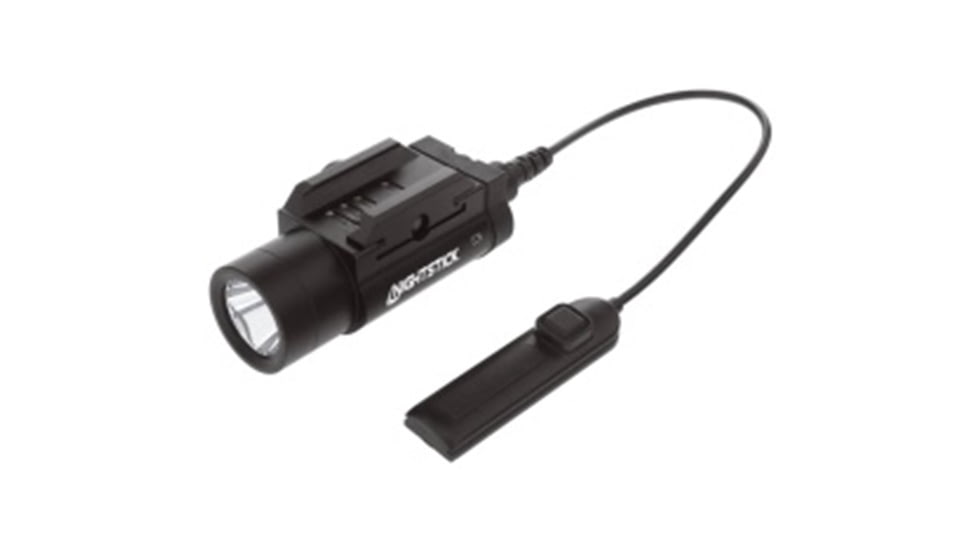 Nightstick Tactical Weapon Mounted Lights w/Remote pressure Switch-Long Gun, 350 Lumens, Black TWM-354