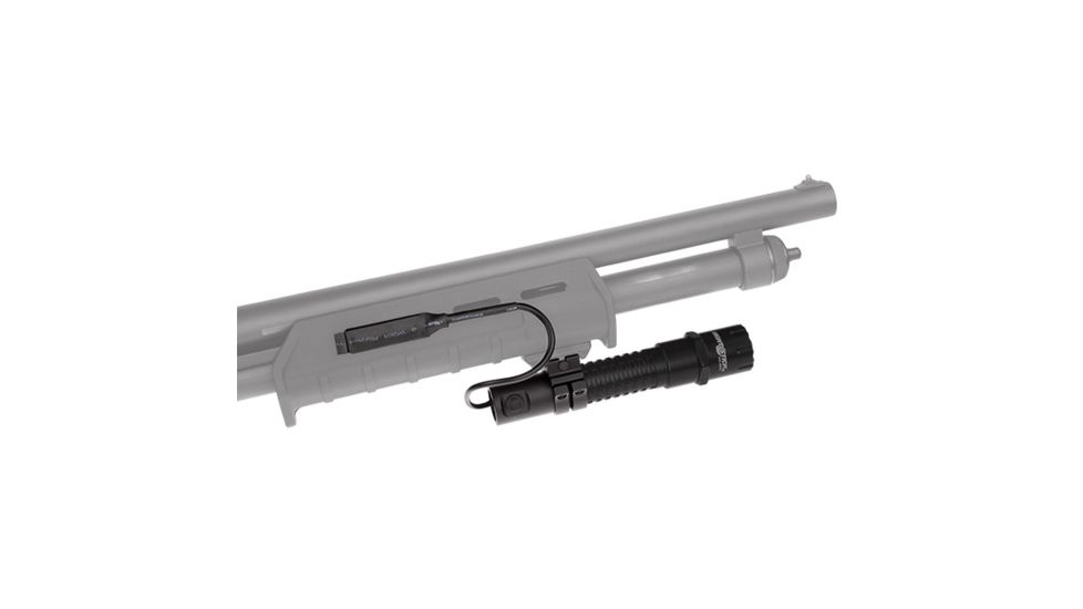 Nightstick Xtreme Lumens Tactical Long Gun Light Kit,Black,800 Lumens,Remote Pressure Switch,Ring,2 CR-123 Batteries TAC-460XL-K01