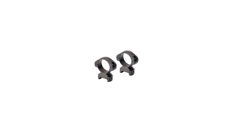 Nikko Stirling 30mm Steel Weaver Rings HIGH, Black, NSN N NSM30WH