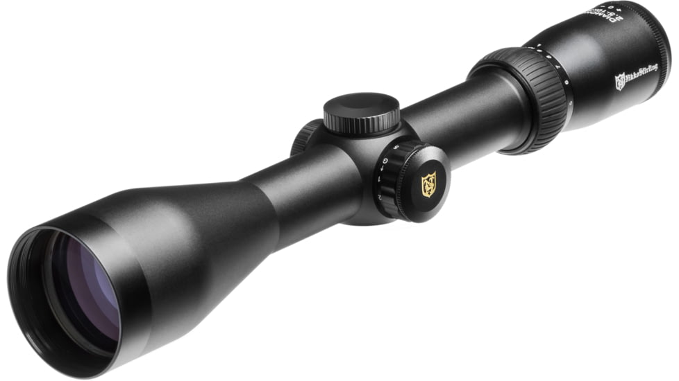 Nikko Stirling Diamond 2.5-10x50mm, 30mm Tube, Rifle Scope, Second Focal Plane, Illuminated German #4 Dot Reticle, Matte Black, NDSI251050
