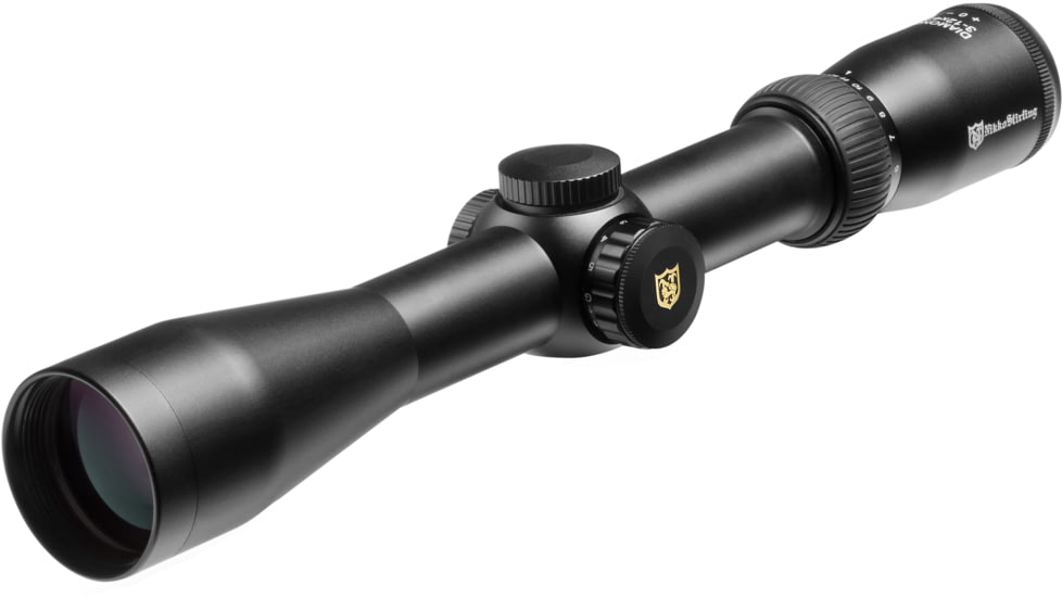 Nikko Stirling Diamond 3-12x42mm, 30mm Tube, Rifle Scope, Second Focal Plane, German #4 Dot Illuminated Reticle, Matte Black, NDSI31242