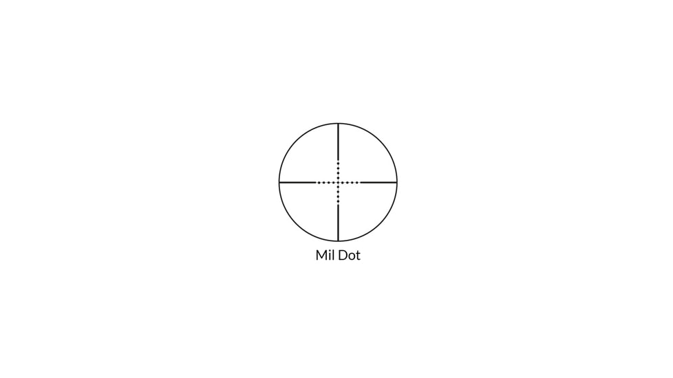 Nikko Stirling Diamond Sportsman 10-50x60mm MD Rifle Scope, 30mm Tube, Glass Reticle, 1/8 MOA, Black, nsn105060md