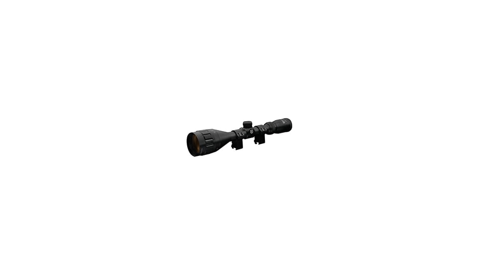 Nikko Stirling Mount Master 4-12x50mm, 1in Tube Rifle Scope, HMD Reticle, 1/4 MOA, Matte Black, NMM41250AON