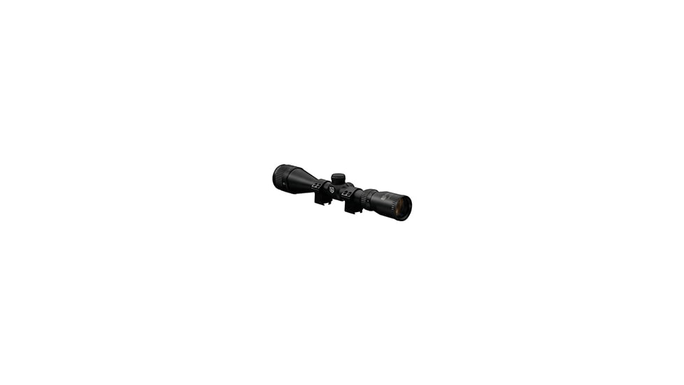 Nikko Stirling Mountmaster 3-9x40 AO Rifle Scope, 1in Tube, HMD Reticle, 1/4 MOA, Black, nmm3940aon