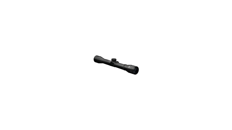 Nikko Stirling Mountmaster Silver Crown 4x32mm Rifle Scope, 1in Tube, HMD Reticle, 1/4 MOA, Black, nsc432n
