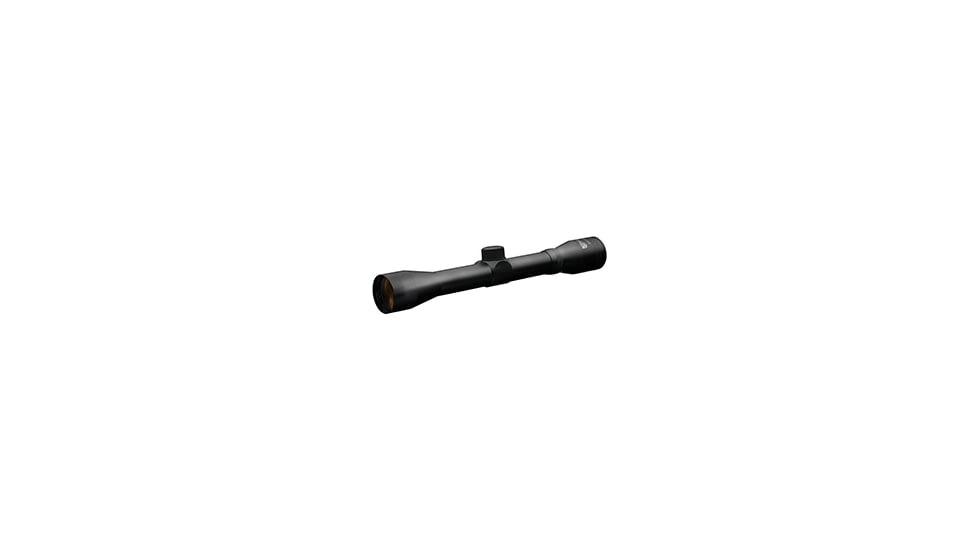 Nikko Stirling Mountmaster Silver Crown 4x32mm Rifle Scope, 1in Tube, HMD Reticle, 1/4 MOA, Matte Black, NSC432N
