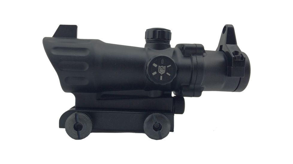 Nikko Stirling 1x32mm Red Dot Reflex Sight, Red Dot Reticle, Universal, Black, Small, nslx3