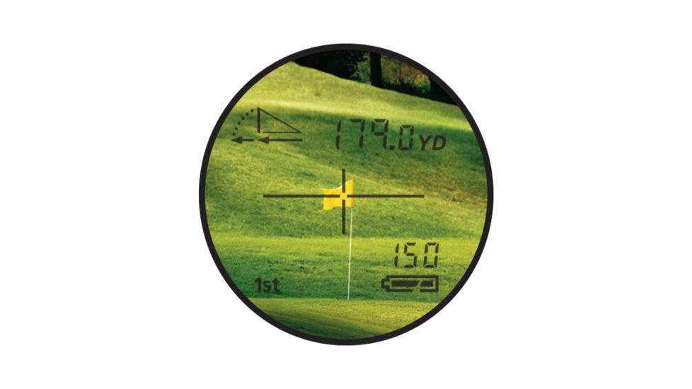 Nikon CoolShot 40i 6x21mm Golf RangeFinder, Black/Blue, 16202