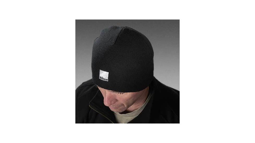 Nikon ProGear Black Knit Beanie