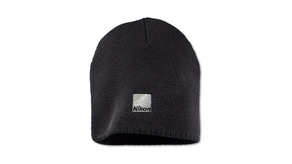 Nikon Knit Beanie-Black F09001-02
