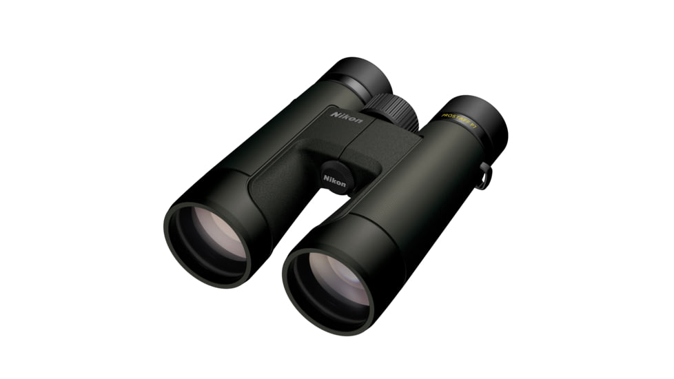 Nikon Prostaff P7 12x50mm Porro Prism Binoculars, Black, Full Size, 16848