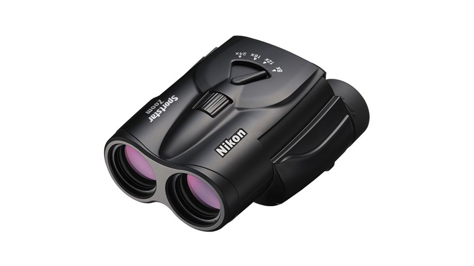 Nikon Sportstar Zoom 8-24x25 Binoculars, Black, 16736