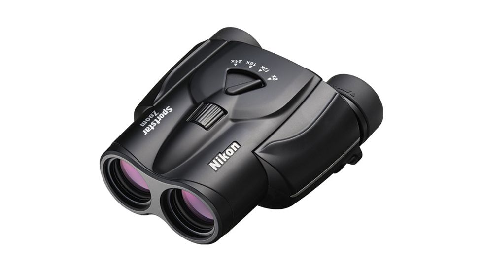 Nikon Sportstar Zoom 8-24x25 Binoculars, Black, 16736