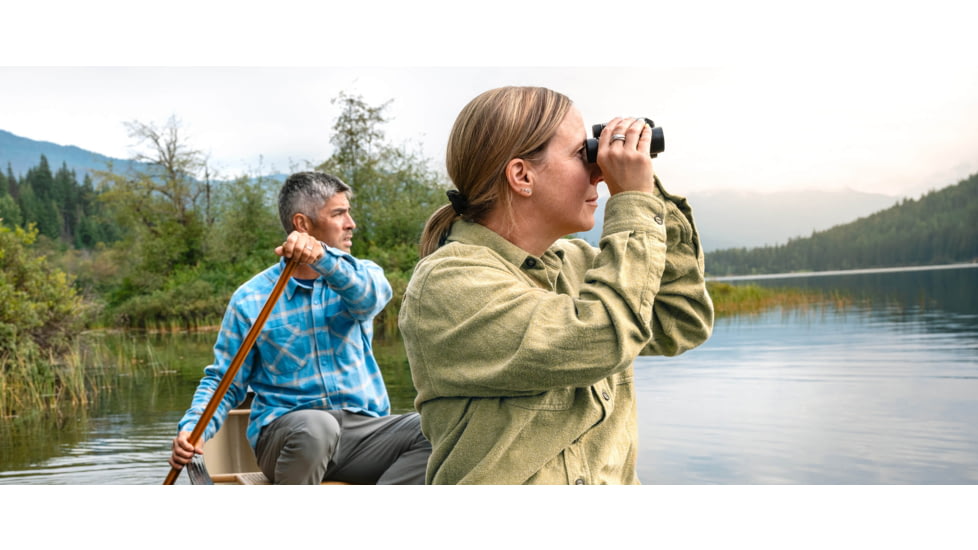 Nikon STABILIZED 12x25mm S Roof Prism Binoculars, Black, 16783