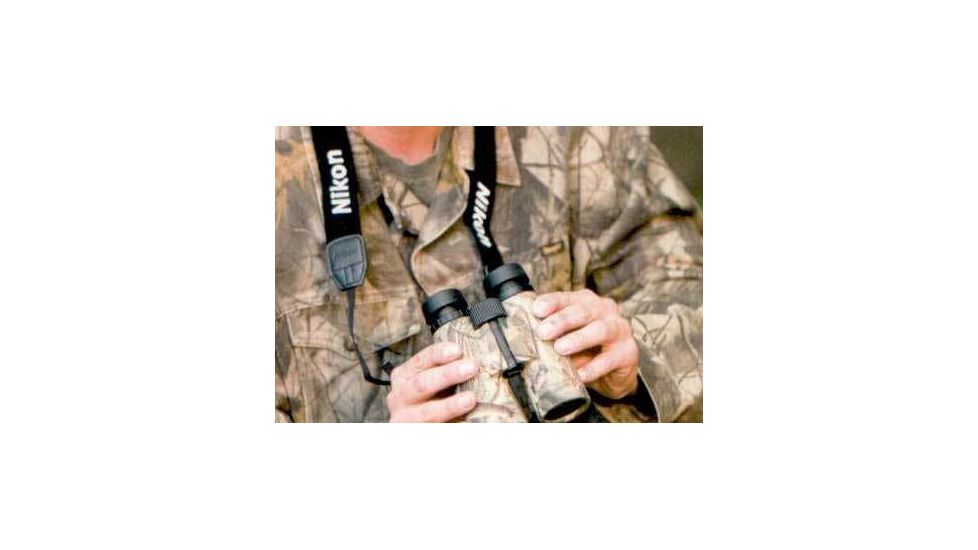 Nikon Standard / Compact Binocular Strap w/ Satin Back &amp; NIKON embroidery