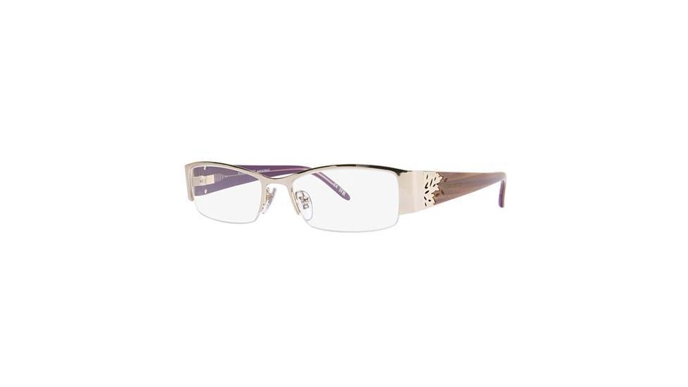 Nina Ricci NR2254 Bifocal Prescription Eyeglasses - Frame Gold, Size 52/17mm NR2254F01