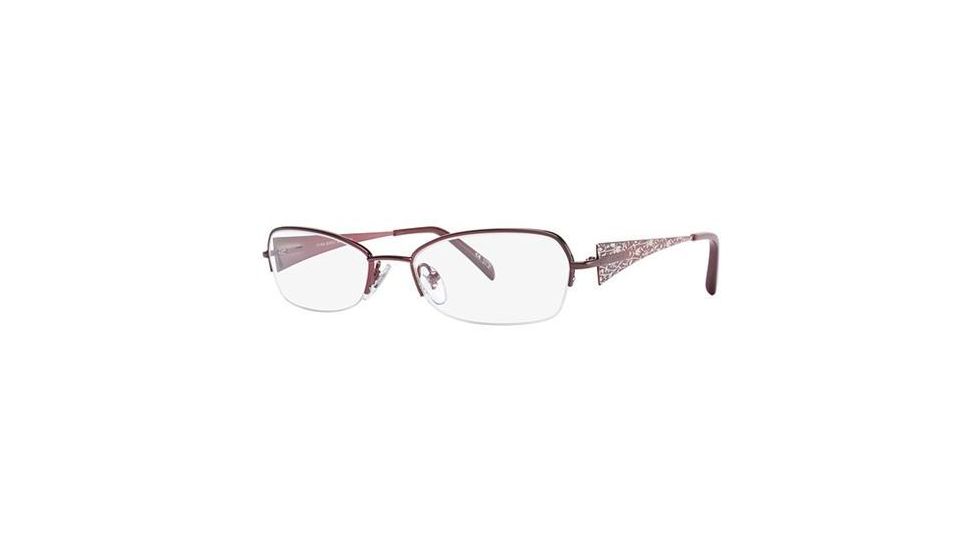 Nina Ricci NR2256 Eyeglass Frames - Frame Burgundy, Size 52/17mm NR225603