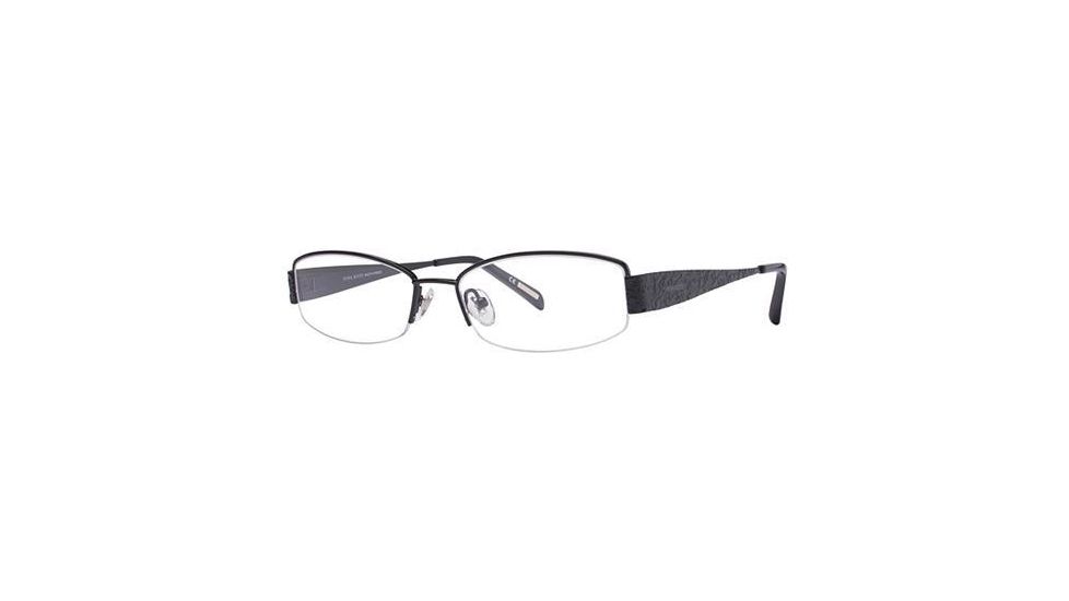Nina Ricci NR2258F Single Vision Prescription Eyeglasses - Frame Black, Size 52/16mm NR2258F01