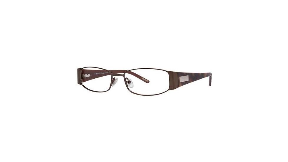 Nina Ricci NR2285F Single Vision Prescription Eyeglasses - Frame Brown, Size 53/16mm NR2285F02