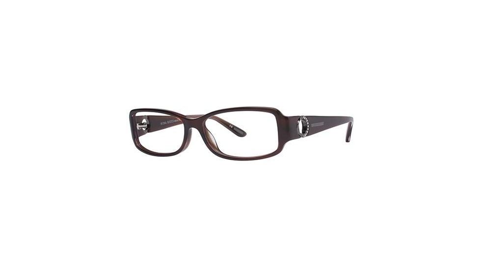 Nina Ricci NR2557F Eyeglass Frames - Frame Burgundy, Size 53/14mm NR2557F04