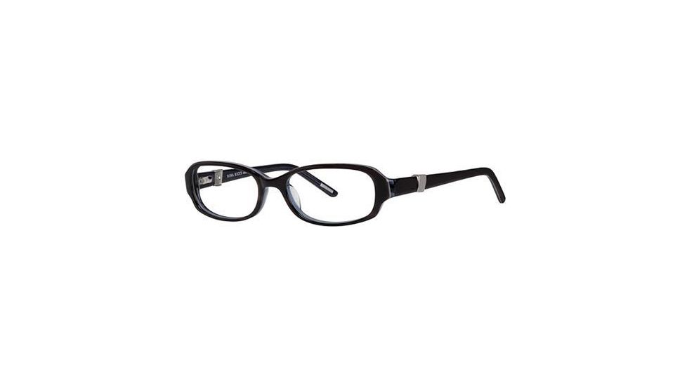Nina Ricci NR2577F Single Vision Prescription Eyeglasses - Frame Black/Grey, Size 51/17mm NR2577F01