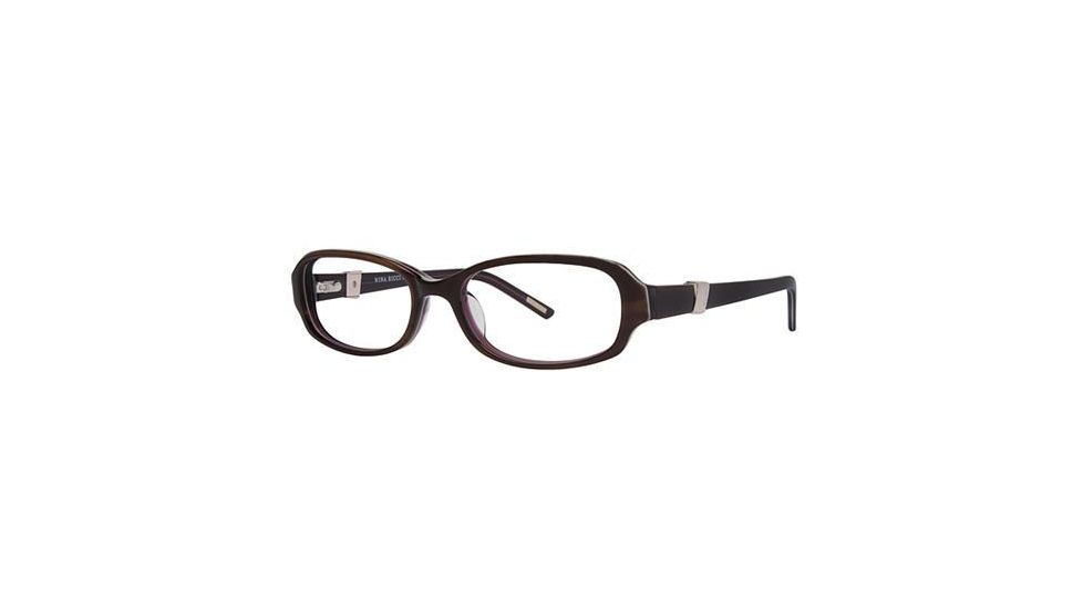 Nina Ricci NR2577F Single Vision Prescription Eyeglasses - Frame Tortoise Purple, Size 51/16mm NR2577F02