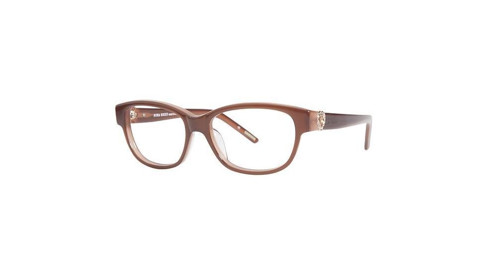 Nina Ricci NR2581 Eyeglass Frames - Frame Brown, Size 53/15mm NR2581F02
