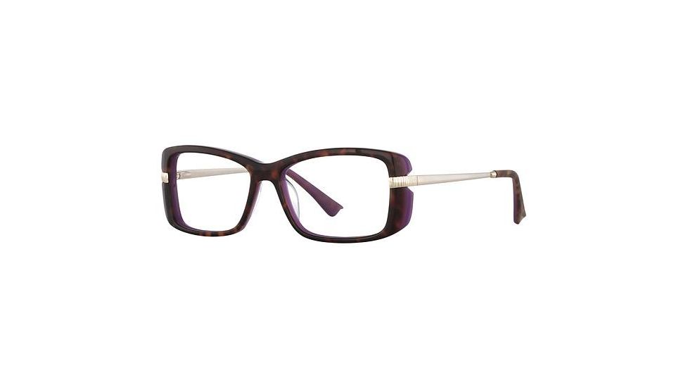 Nina Ricci NR2717 Eyeglass Frames - Frame Tortoise/Purple, Size 53/15mm NR2717F02