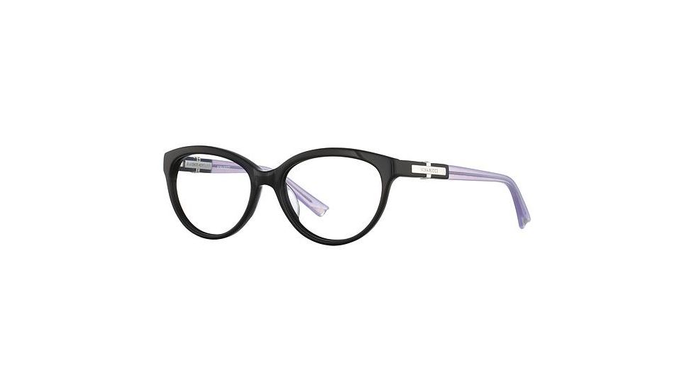 Nina Ricci NR2725 Eyeglass Frames - Frame Black/Lilas, Size 53/16mm NR2725F01
