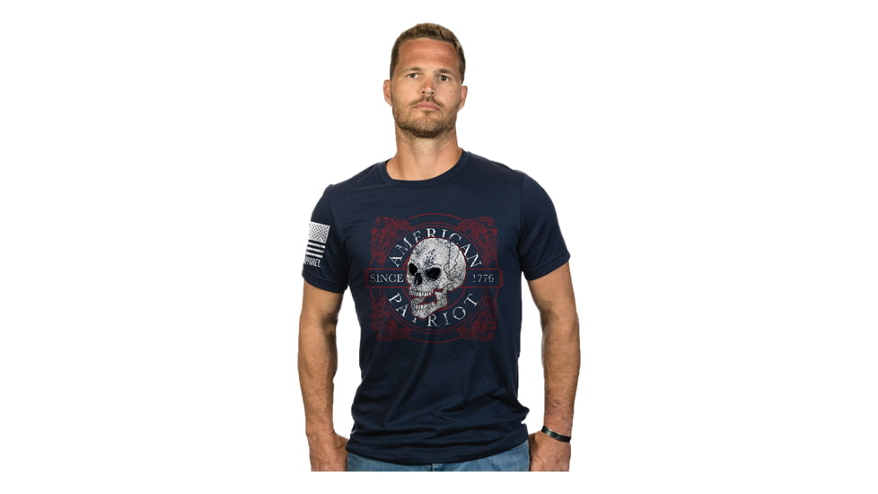 Nine Line Apparel Am Patriot Men's T-shirt Navy 2x-large