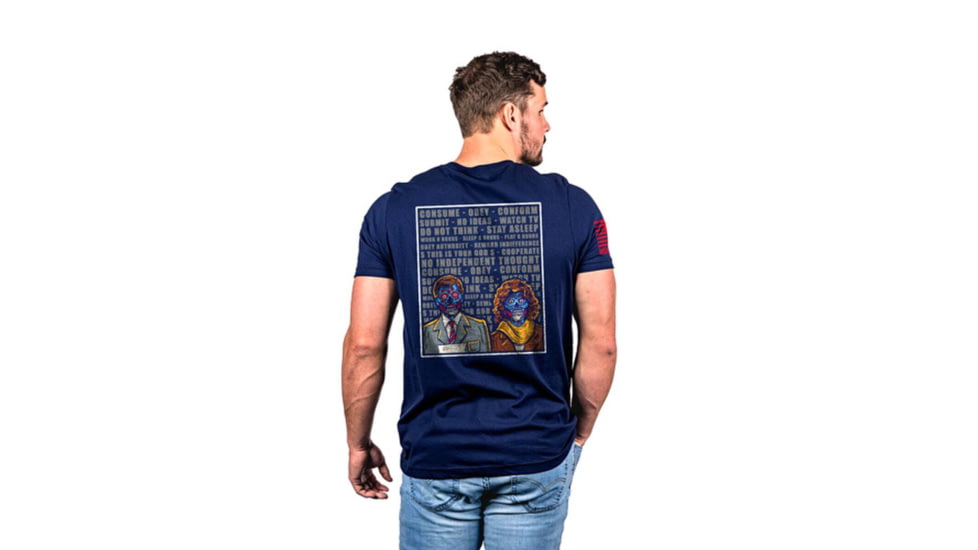 Nine Line They Live T-Shirt - Men's, Midnight Navy, Extra Large, THEYLIVETUSAMIDNIGHTNAVYXL