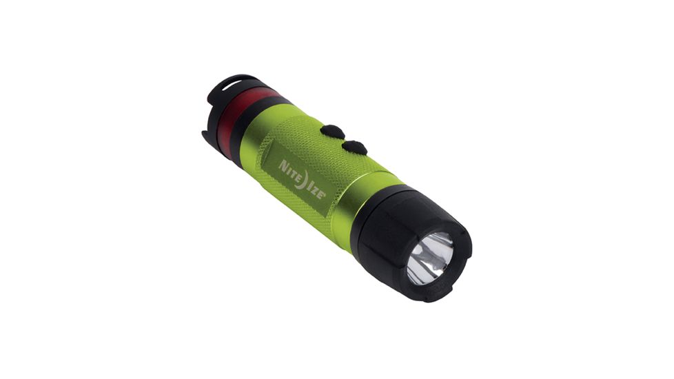 Nite Ize 3-in-1 AA Mini LED Flashlight,80 Lumens,Lime Green NL1A-17-R7
