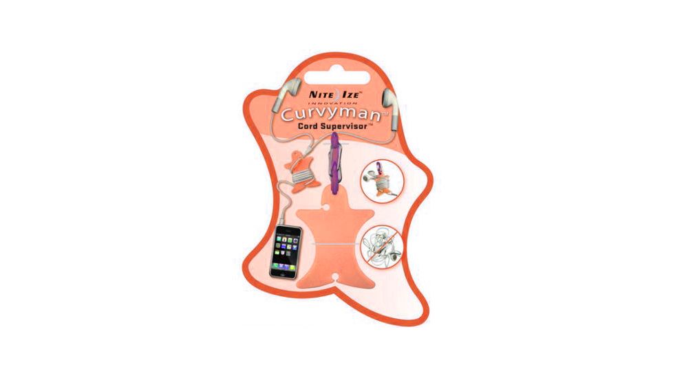Nite Ize Curvyman Cord Organizer - Orange CVM-03-19
