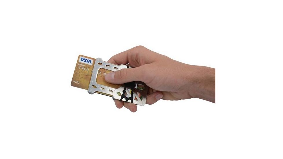 Nite Ize Financial Tool RFID Blocking Wallet, Stainless, FMTR-11-R7
