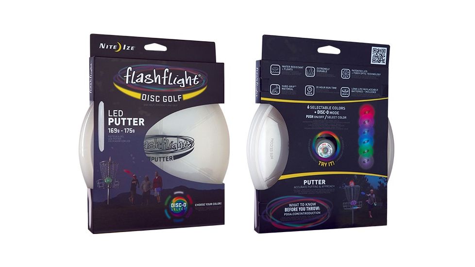 Nite Ize Flashflight LED Disc Golf Putter FGDP-07-R8