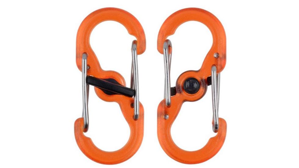 Nite Ize KeyRack Locker Stainless - S-Biner Plastic MicroLocks KLKP-01-R3