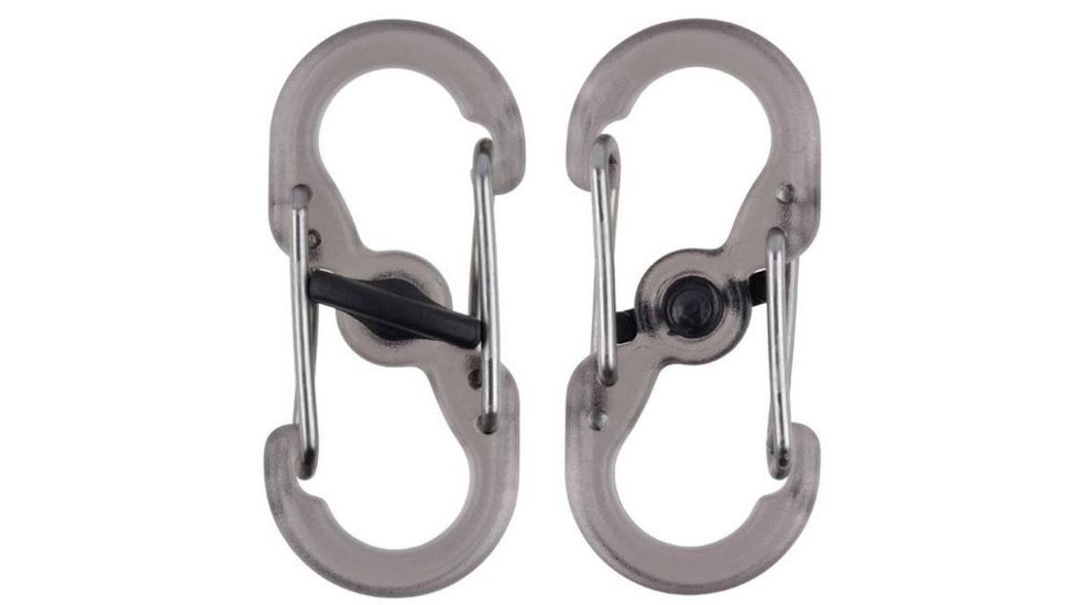 Nite Ize KeyRack Locker Stainless - S-Biner Plastic MicroLocks KLKP-01-R3