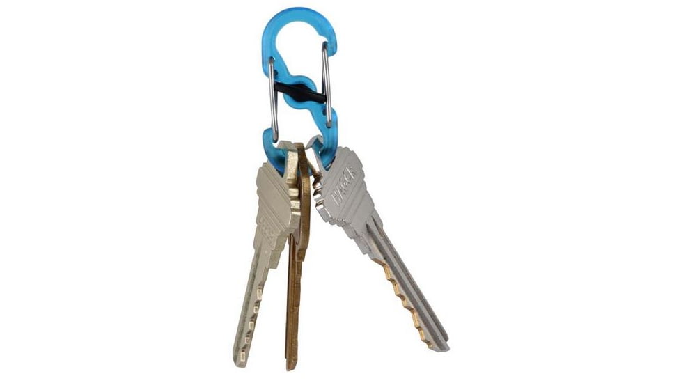 Nite Ize KeyRack Locker Stainless - S-Biner Plastic MicroLocks KLKP-01-R3