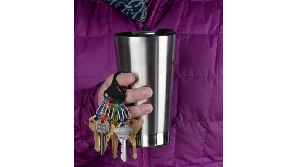 Nite Ize KeyRack Locker Stainless - S-Biner Plastic MicroLocks KLKP-01-R3