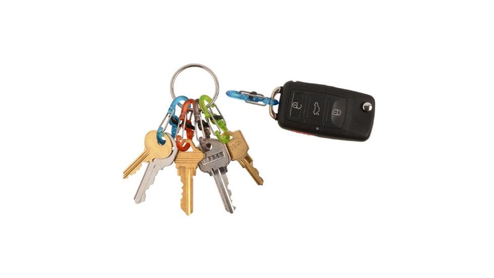 Nite Ize KeyRing Locker S-Biner, Assorted, KRGP-11-R3