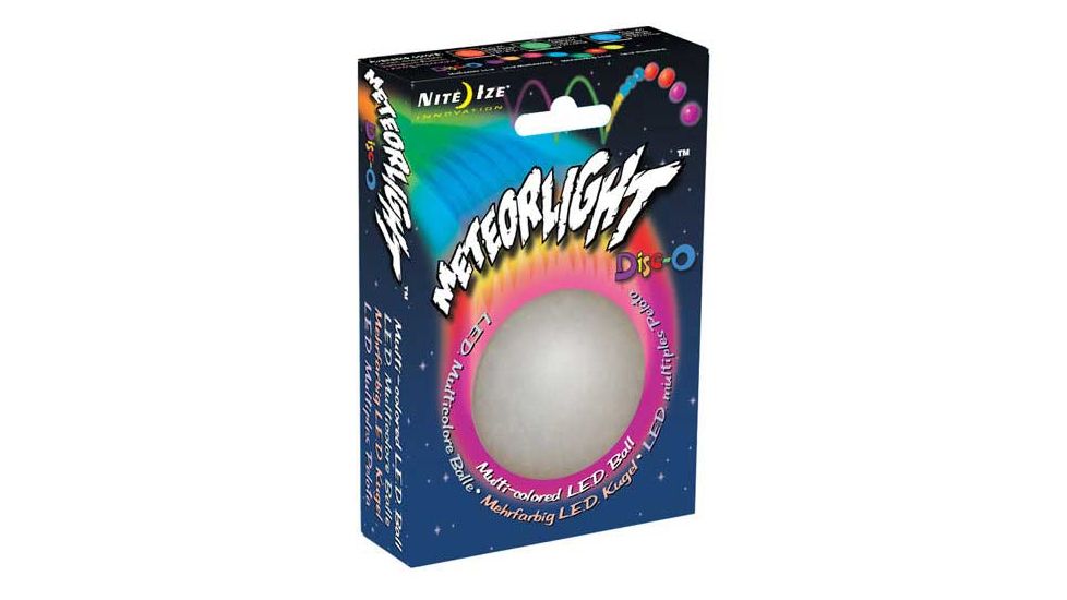 Nite Ize MeteorLight Ball LED Light Up Ball, Colors Nite Ize MeteorLight Ball LED Light Up Ball - Disc-O