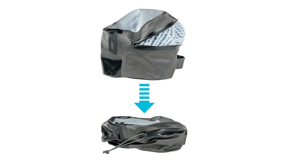Nite Ize RunOff Waterproof Packing Cube, Charcoal, Small, ROCS-09-R3