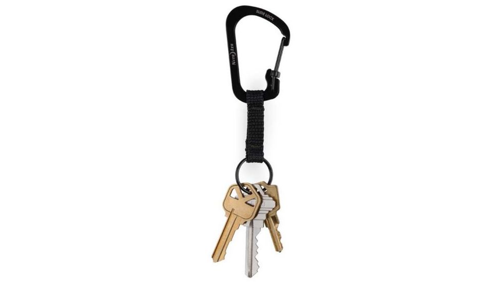 Nite Ize SlideLock Key Ring #3 Black, 3 CSLW3-01-R6